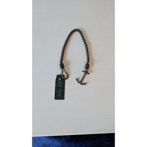 NWT EDDIE BORGO MAN 925 Mens Nautical ANCHOR BRACELET sterling silver